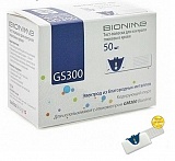 Тест-полоски Bionime GS 300, 50 шт.